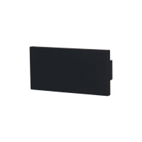 IP Apartment Intercom Blank Plate | Black | Compatible with Dahua Pro Series | Durable Design by Dahua Technology