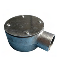 Junction Box 1 Way | Galvanized & Stainless Steel | Push On Locfit Design | 40mm by United Manufacturers Australia