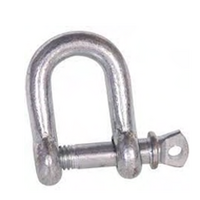 D Shackle 8.00mm | Durable Steel Construction | Pack of 10 | Medium-Duty by United Manufacturers Australia