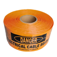 Detectable Underground Warning Tape | Ultra-Strong Polyethylene | Lead-Free Pigments | 100mm x 250m by United Manufacturers Australia