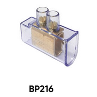 Double Screw Connector 10mm² | Clear Insulating Body | AS3000 Compliant | 2 x 16.0mm by United Manufacturers Australia