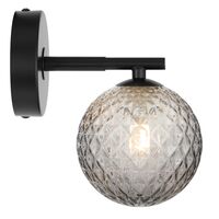 FELTON 1 LIGHT WALL LIGHT BLACK