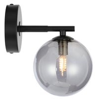 FELTON 1 LIGHT WALL LIGHT BLACK