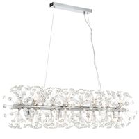 LERIDA 12 LIGHT RECTANGULAR PENDANT