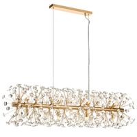 LERIDA 12 LIGHT RECTANGULAR PENDANT