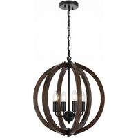 VESTAL 4 LIGHT PENDANT