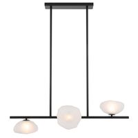 ZECCA 3 LIGHT HORIZONTAL PENDANT
