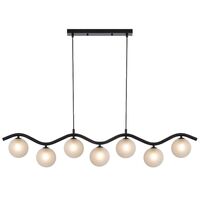 ORTON 7 LIGHT PENDANT BLACK