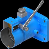 PL QR 1100V 300A 6P Receptacle (90) 70-C