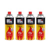 Butane Gas Cartridge – 4 Pack