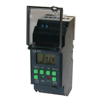 Crono Digital Daily/Weekly Time Clock, 110-240 VAC, 1 C/O