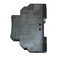 Crono Digital Daily/Weekly Time Clock, 110-240 VAC, 1 C/O