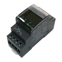 Crono Pro Digital Daily/Weekly/Yearly Time Clock, 110-240 VAC, 2 C/O