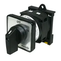 Cam Switch DIN Rail Mount 2 Position With Off (OFF, ON) Maintained