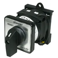 Cam Switch DIN Mount 3 Position Changeover (RESET, STANDBY, TEST) Spring Return