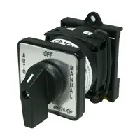 Cam Switch DIN Mount 3 Position Changeover (AUTO, OFF, MANUAL) Maintained