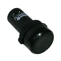 Push Button, Non Illuminated NO+NC Spring Return – Black