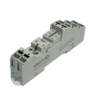 2 Pole Relay Base – Push In Terminal