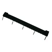 Link Bar 4P – 5 Way Black – 6A – Screw Base