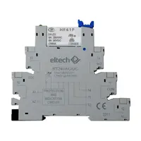 Single Pole Relay & Base 6 Amp 24V AC/DC – Screw Clamp Terminal