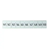 Terminal Marker Strip 141-150 To Suit 4.0mm
