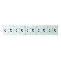 Terminal Marker Strip Letter C To Suit 4.0mm