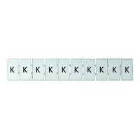 Terminal Marker Strip Letter K To Suit 4.0mm