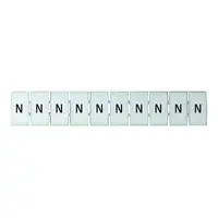 Terminal Marker Strip Letter N To Suit 4.0mm
