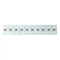 Terminal Marker Strip Letter H To Suit 4.0mm