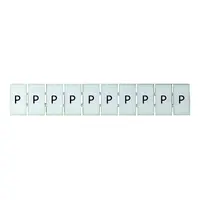 Terminal Marker Strip Letter P To Suit 4.0mm