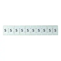 Terminal Marker Strip Letter S To Suit 4.0mm