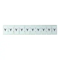Terminal Marker Strip Letter Y To Suit 4.0mm