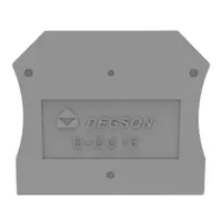 DC Series End Plate 16mm