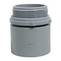 Plain to Screwed Adaptor 40mm