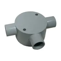 Shallow Junction Box 3 way 20mm