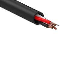 JC Data Cable – 3 Core Unscreened – Black