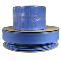 Thin Walled Heatshrink Roll 100mm Blue