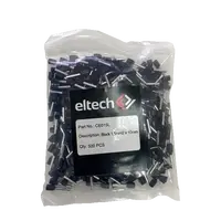 Single Cord End Ferrule 1.5mm x 10mm Black