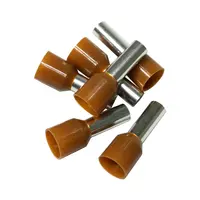 Single Cord End Ferrule 10mm x 12mm Brown