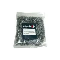 Single Cord End Ferrule 2.5mm x 8mm Grey