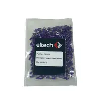 Single Cord End Ferrule 0.25mm x 6mm Violet