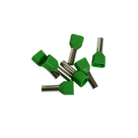 Twin Cord End Ferrule 6.0mm Green