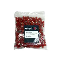 Twin Cord End Ferrule 1.0mm Red