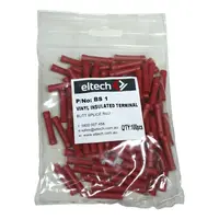 Pre-Insulated  Butt Splice – Red