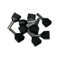 Twin Cord End Ferrule 1.5mm Black