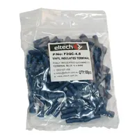 Pre-Insulated Quick Connectors – Fully Insulated Female – Blue 4.8mm