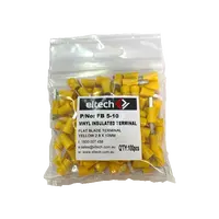 Pre-Insulated Flat Blade Terminal – Single – Yellow 2.8 X 10mm