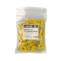 Pre-Insulated Pin Terminal – Single – Yellow – 14mm