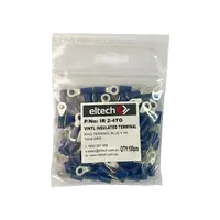 Pre-Insulated Ring Terminal – Twin – Blue M4