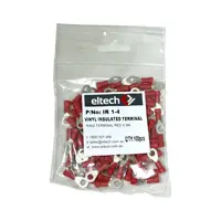Pre-Insulated Ring Terminal – Single – Red M4